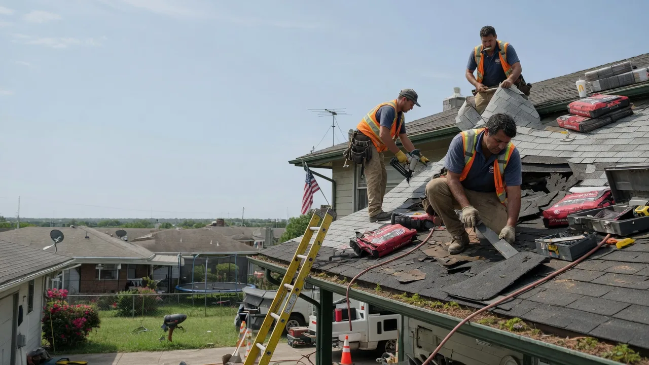 Roof Repair in Hockley, TX near me
